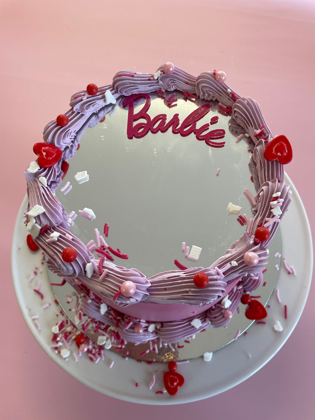 BARBIE Cake -MUDCAKE & ganache